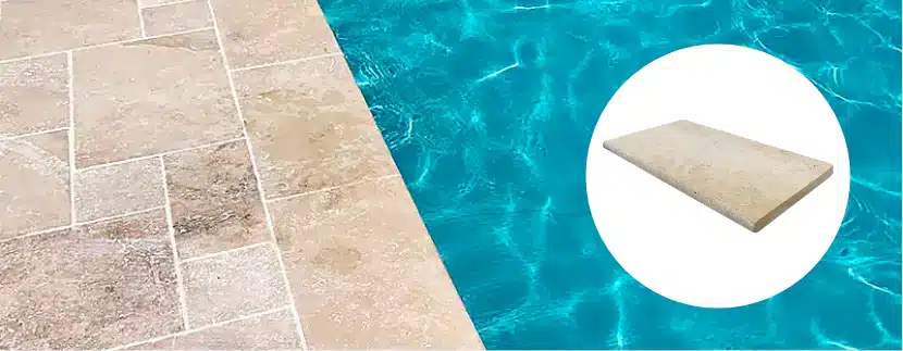 Choisir d'acheter du Travertin pour sa margelle de piscine