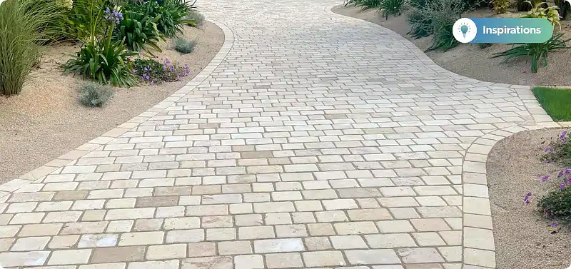 Inspiration : réussir l'aménagement d'une allée pavé