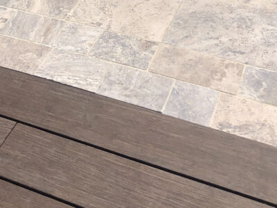 Terrasse Travertin et Bois : idées d’aménagement et inspirations