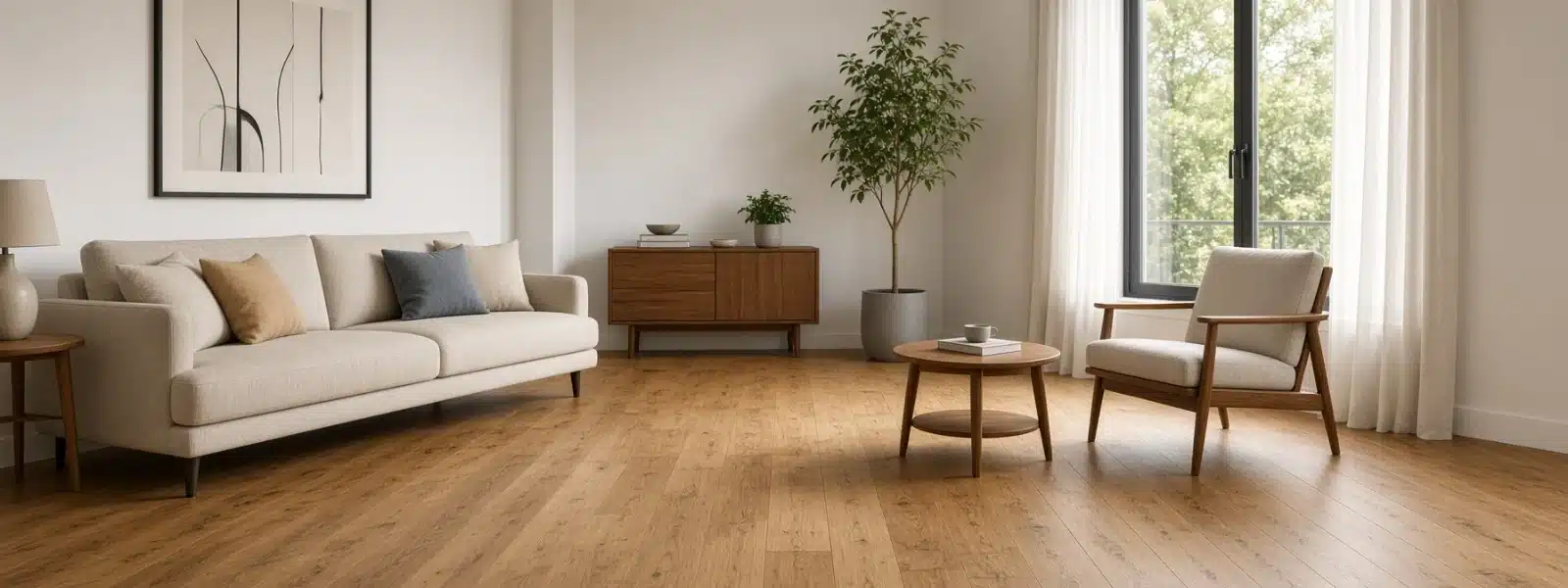 Réalisation d'un parquet au sol dans un salon : le budget