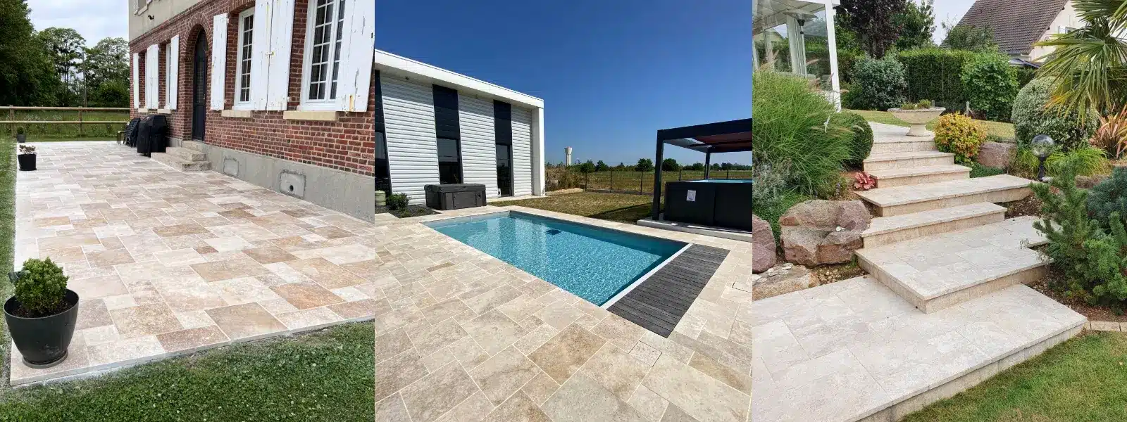 Choisir le bon matériaux selon l'usage : terrasse, piscine et escalier extérieur