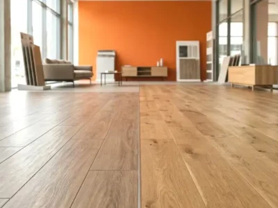Grès cérame effet bois ou parquet : quel sol choisir pour votre intérieur ? Image de mise en avant